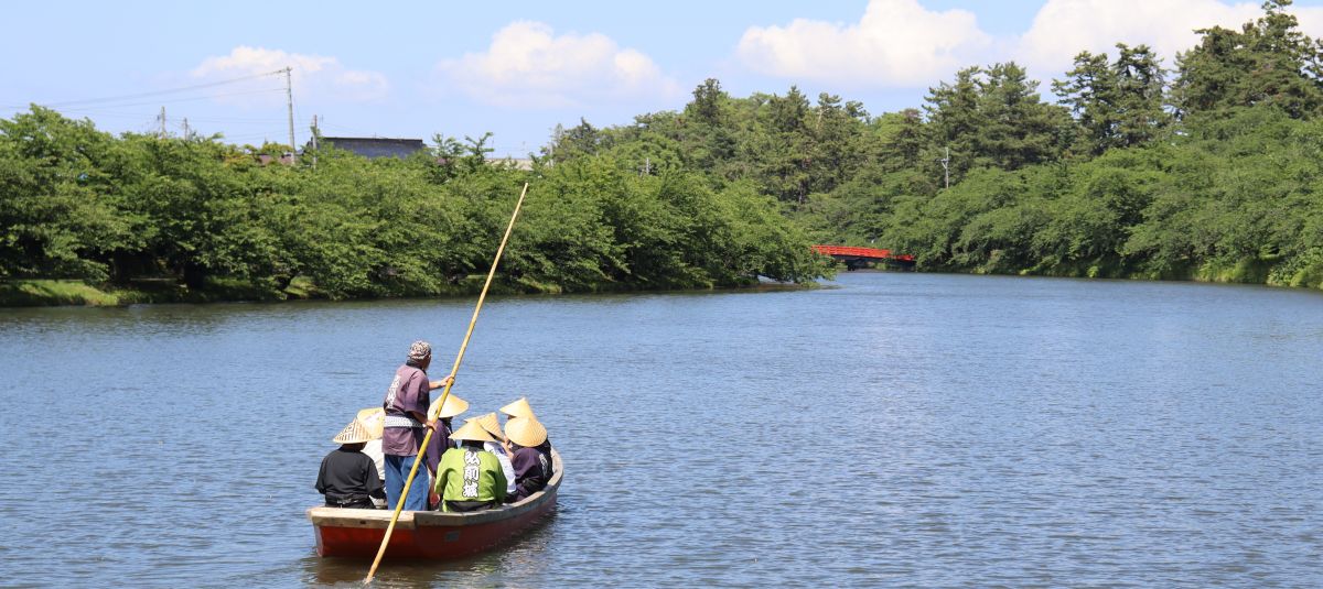 弘前公園西濠曳家イベント運航