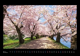 弘前公園さくらカレンダー9月