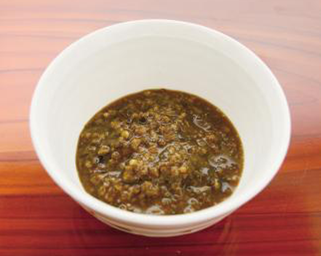 นัมบัง โนะ อิชโชซึเคะ (น้ำพริกพริกนัมบังหมัก)