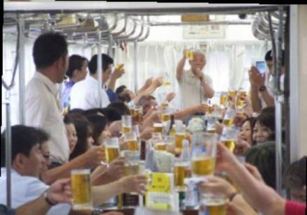 弘南鉄道・納涼ビール列車