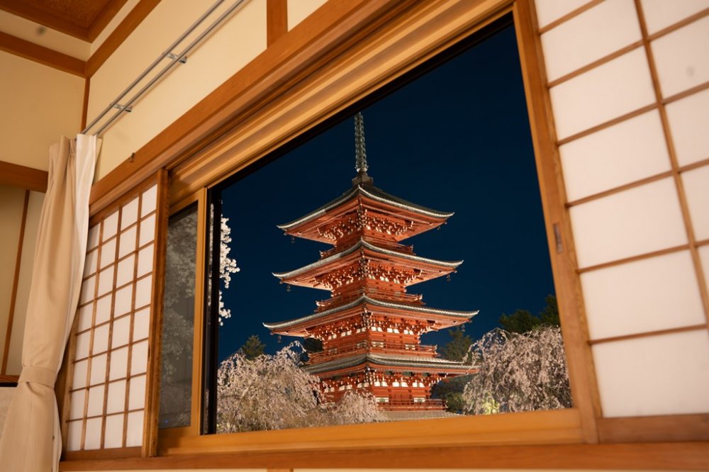 金剛山光明寺最勝院での寺泊